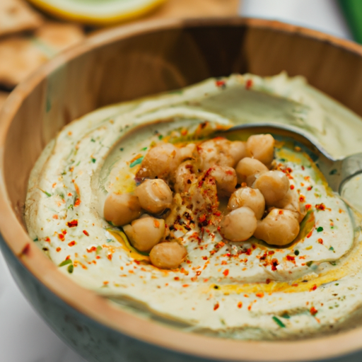 Hummus s grilovanou zeleninou