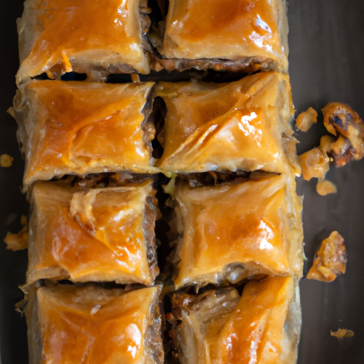 Baklava s vlašskými ořechy