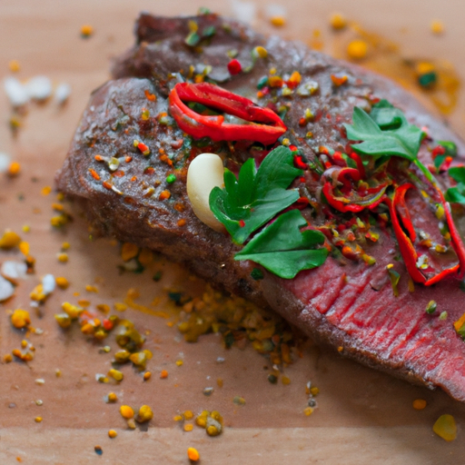 Argentinský steak a chimichurri