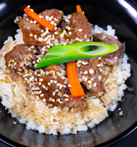 Kuřecí teriyaki s rýží