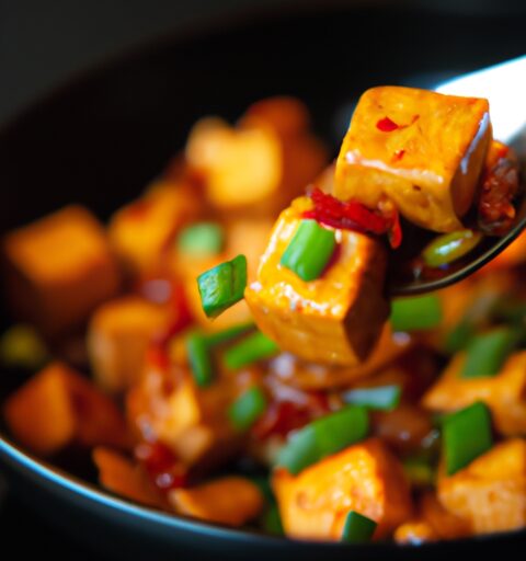 Kung Pao tofu