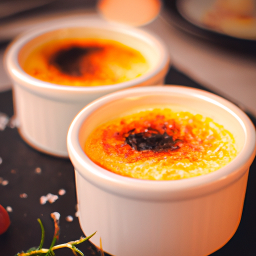 Crème brûlée s vanilkovou polevou