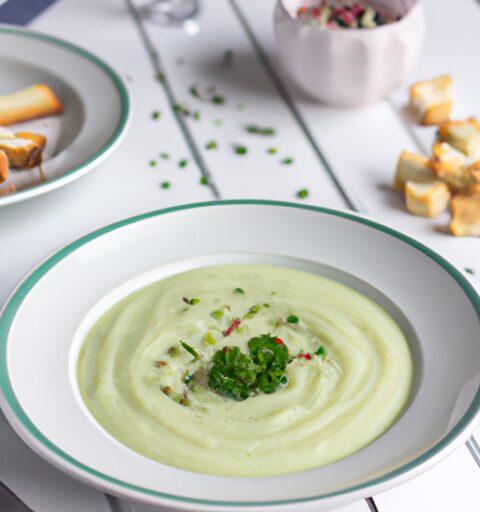 Vichyssoise – zimní zeleninová polévka