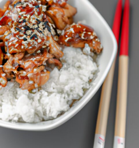 Kuřecí Teriyaki s jasmínovou rýží