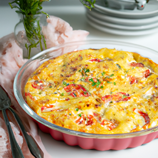 Quiche Lorraine s uzeným masem