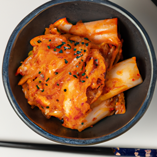 Kimchi – tradiční korejský kvašený zelný pokrm