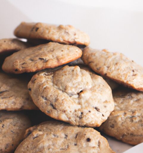 Hrníčkové cookies s ořechy a čokoládou