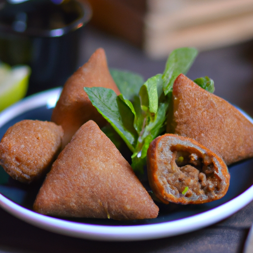 Kibbeh“ – tradiční egyptský masový koláč.