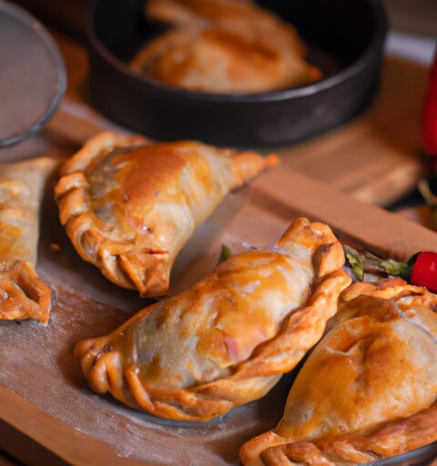 Argentinské empanadas s masem