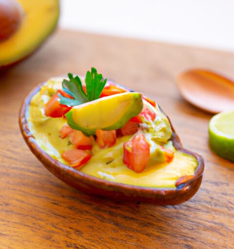 Ceviche z lososa a avocado