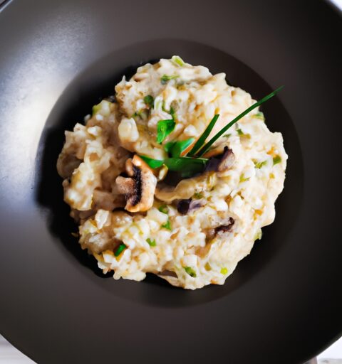 Risotto ai funghi porcini