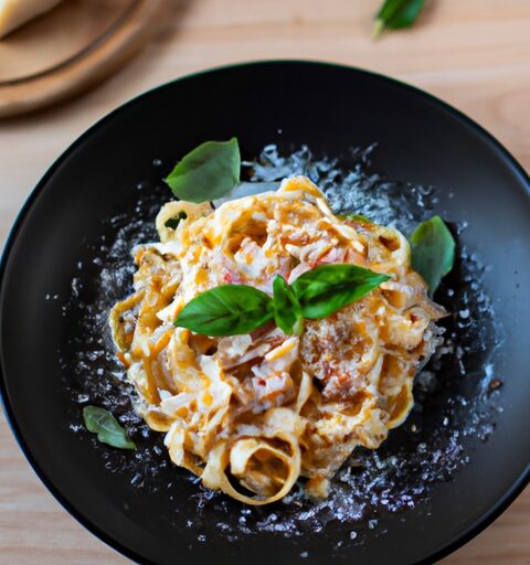 Pasta carbonara s pancettou