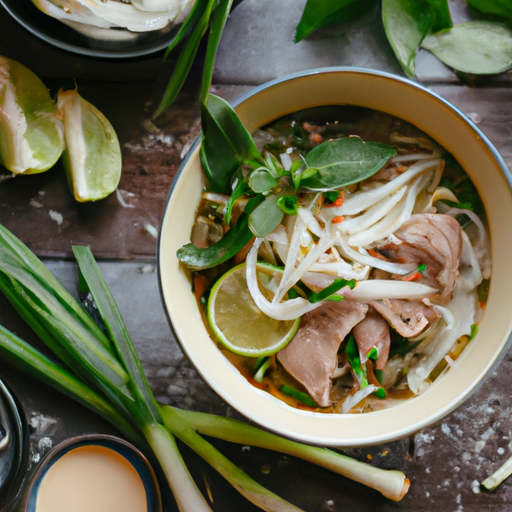 Pho bo – vietnamská hovězí nudlová polévka