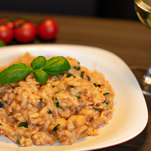 Risotto s hříbky a parmazánem