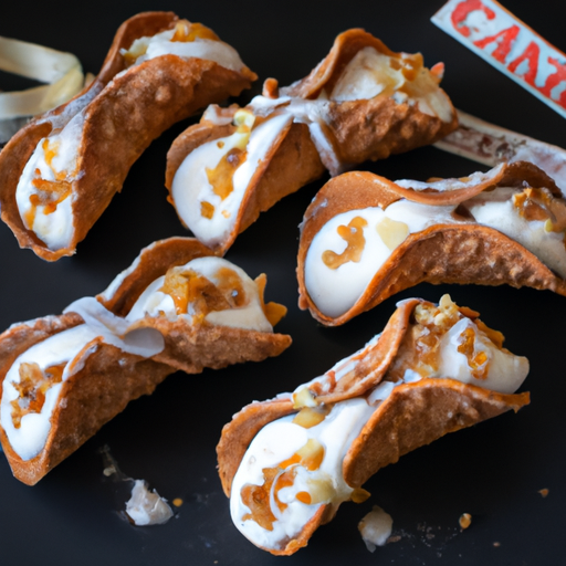 Cannoli s ricottovou nádivkou