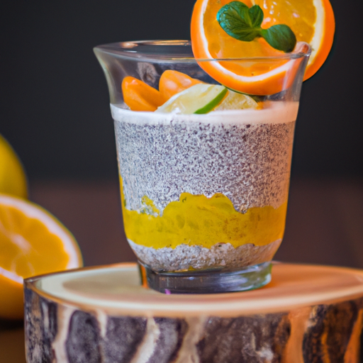 Chia pudding s ovocem