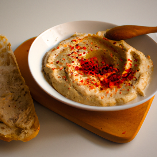 Humus s pečenou paprikou