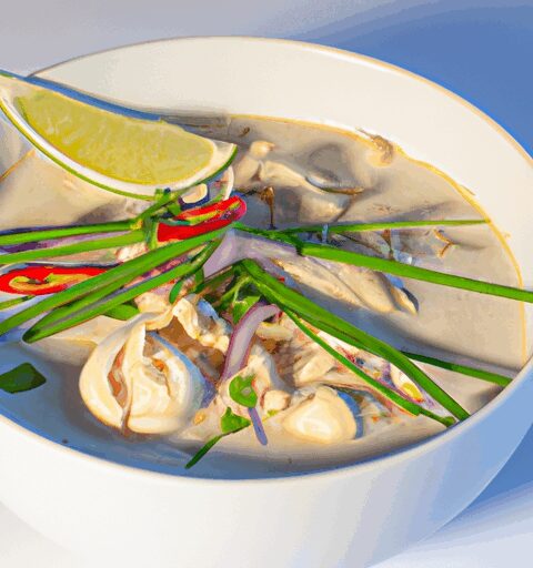 Thajská polévka Tom Kha Gai