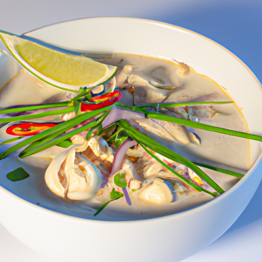 Thajská polévka Tom Kha Gai