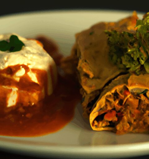 Veganské lasagne s tofu sýrem