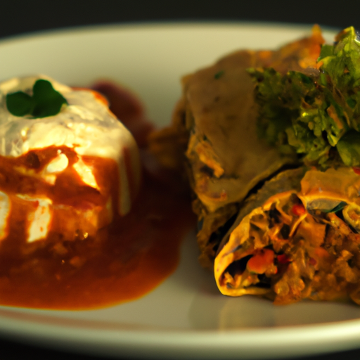 Veganské lasagne s tofu sýrem