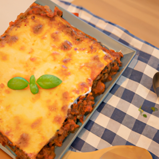 Lasagne s kuřecím masem