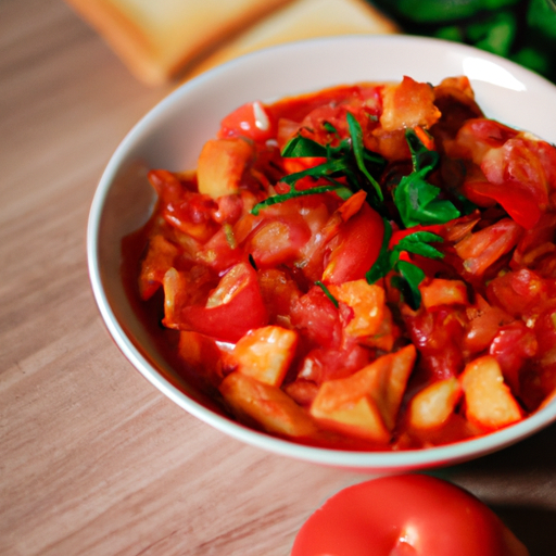 Těstoviny s tomatovou omáčkou