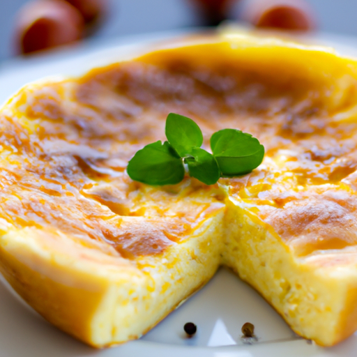 Špenátový quiche s kozím sýrem