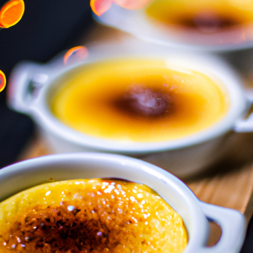 Créme brûlée s vanilkou