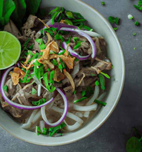 Vietnamská polévka Pho Bo
