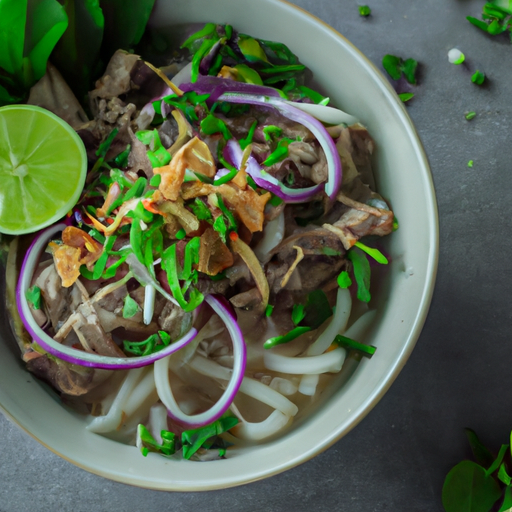 Vietnamská polévka Pho Bo