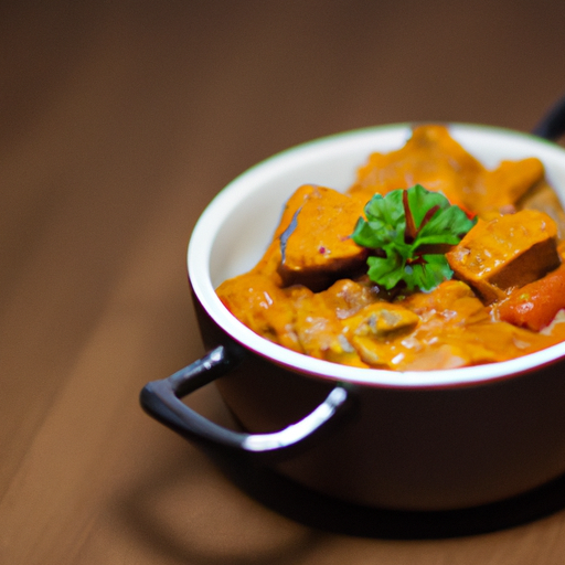 Veganský guláš z červené čočky