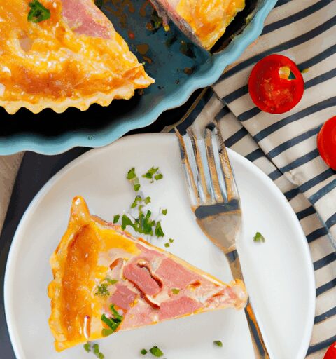 Quiche Lorraine s křenem