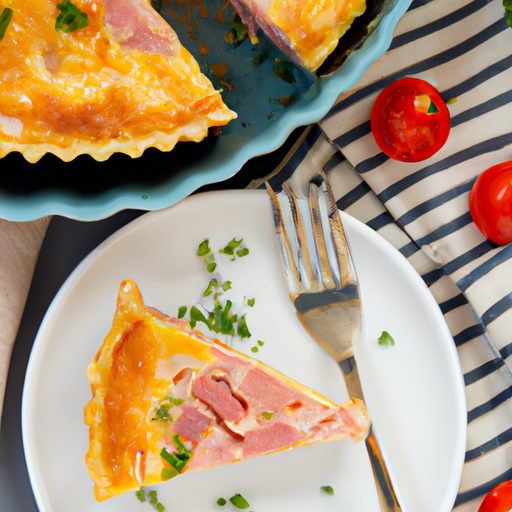 Quiche Lorraine s křenem