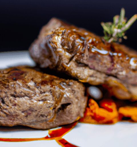Argentinský biftek na grilu
