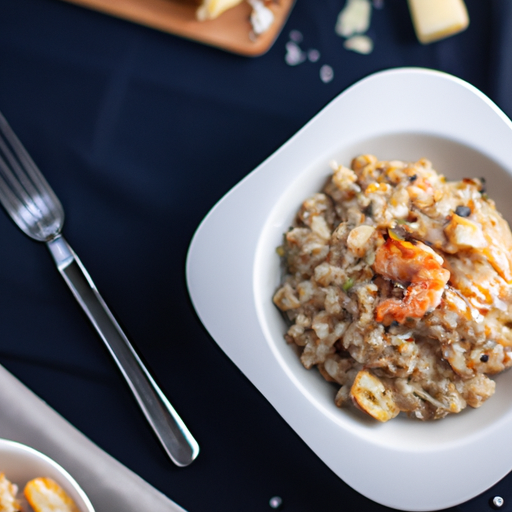 Rýže risotto s parmskou šunkou