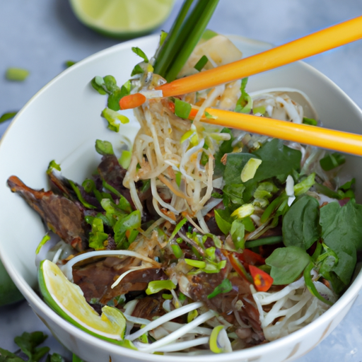 Bun Cha: grilované vepřové nudle