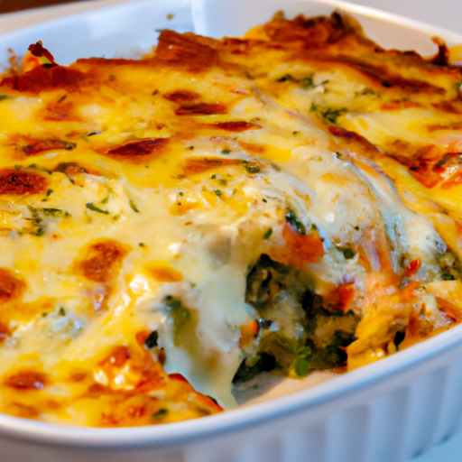 Lasagne s brokolicí a mozzarellou