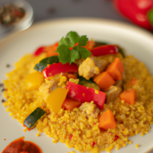 Couscous s jehněčím a zeleninou
