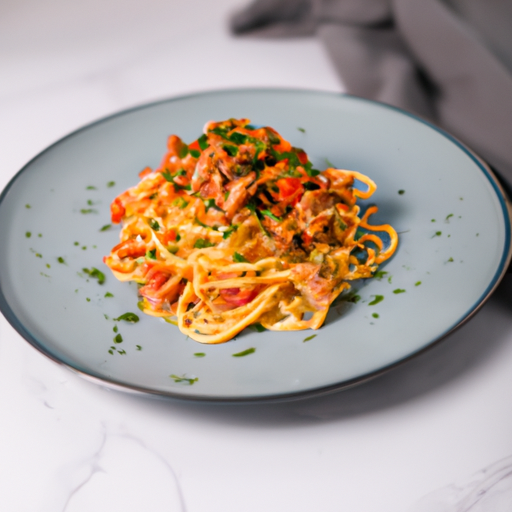 Italské spaghetti s rajčatovou omáčkou
