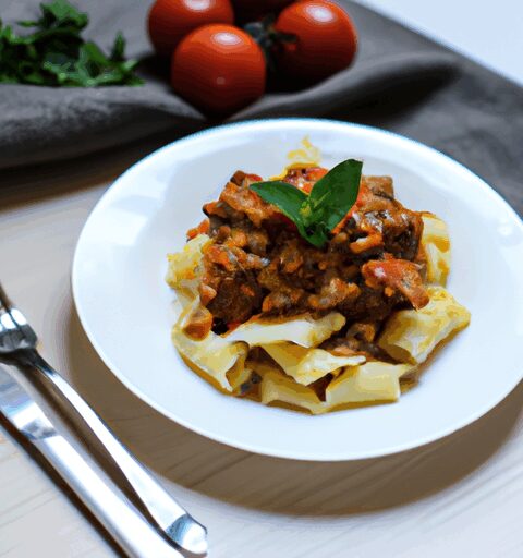 Lazanky s ragú a bešamelé