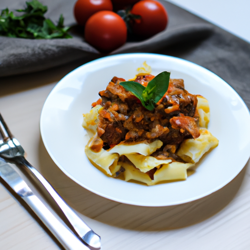 Lazanky s ragú a bešamelé