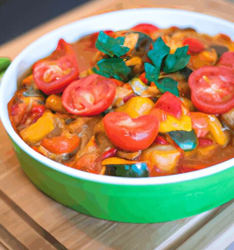 Ratatouille s čerstvou zeleninou