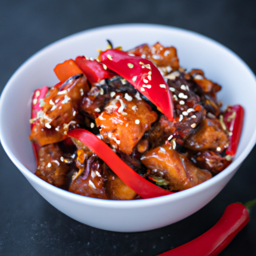 Kuřecí kung pao ve woku