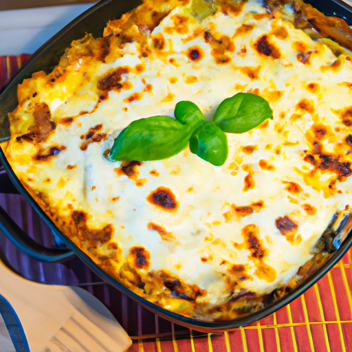 Lasagne s ricottou a špenátem