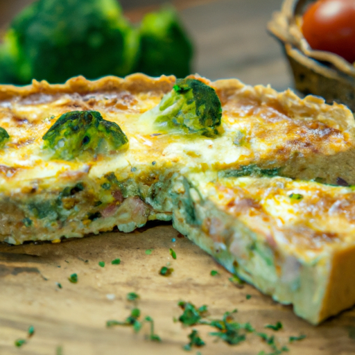 Quiche Lorraine s brokolicí