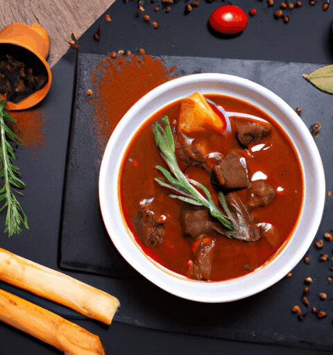 Pražský vepřový gulasch s knedlíkem