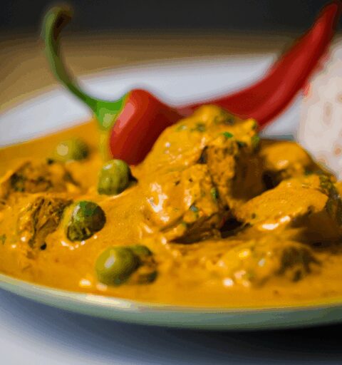 Pikantní kuře tikka masala