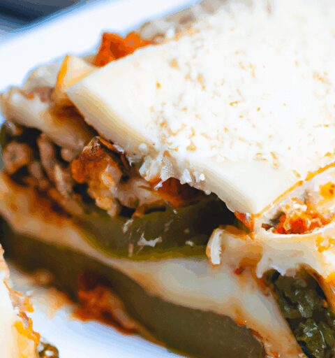 Veganské lasagne se zeleninou