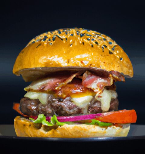 Klasický americký hovězí burger